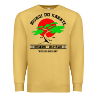 Antique Gold MIYAGY DO KARATE Premium Sweatshirt - artisFamous