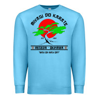 Ocean Blue MIYAGY DO KARATE Premium Sweatshirt - artisFamous