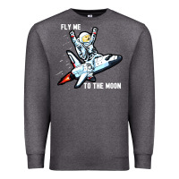 Charcoal Heather dogecoin hodl to the moon Premium Sweatshirt - artisFamous