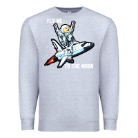 Heather Grey dogecoin hodl to the moon Premium Sweatshirt - artisFamous
