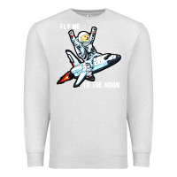 Oatmeal Heather dogecoin hodl to the moon Premium Sweatshirt - artisFamous