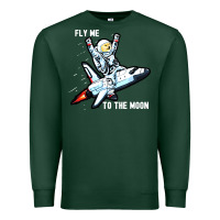 Sports Green dogecoin hodl to the moon Premium Sweatshirt - artisFamous