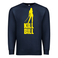 Navy kill bill uma Premium Sweatshirt - artisFamous