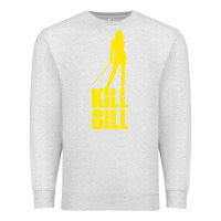 Oatmeal Heather kill bill uma Premium Sweatshirt - artisFamous