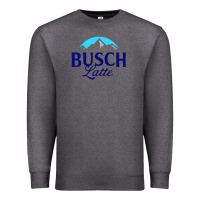 Charcoal Heather Vintage Busch Light Busch Latte Premium Sweatshirt - artisFamous