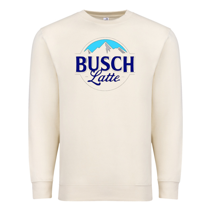 Vintage Busch Light Busch Latte Premium Sweatshirt by artisFamous | Teevron