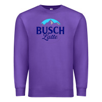 Purple Vintage Busch Light Busch Latte Premium Sweatshirt - artisFamous