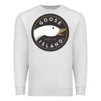 Oatmeal Heather Goose Island  Beer Premium Sweatshirt - artisFamous