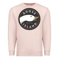 Pale Pink Goose Island  Beer Premium Sweatshirt - artisFamous