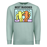 Seafoam best buddies Premium Sweatshirt - artisFamous