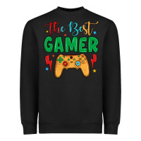 Black the best gamer Heavyweight Sweatshirt - JahusDesignShop
