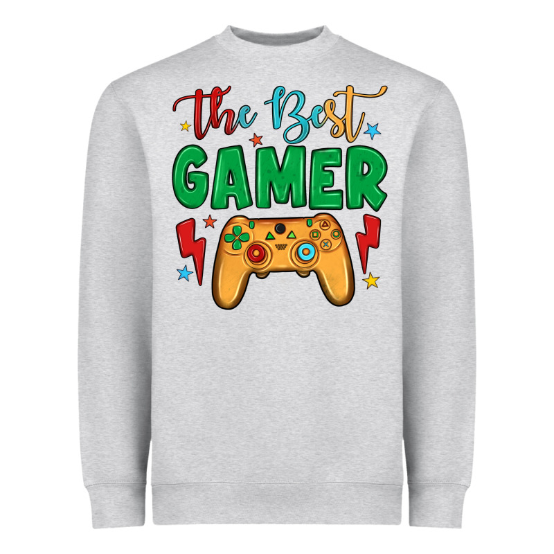 The Best Gamer Heavyweight Sweatshirt by JahusDesignShop | Teevron
