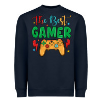 Navy the best gamer Heavyweight Sweatshirt - JahusDesignShop