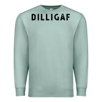 Seafoam dilligaf do i look like  sarcastic humor Premium Sweatshirt - artisFamous