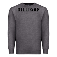 Charcoal Heather dilligaf do i look like  sarcastic humor Premium Sweatshirt - artisFamous