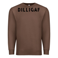 Chestnut dilligaf do i look like  sarcastic humor Premium Sweatshirt - artisFamous