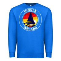 True Royal dingle ireland vintage sailboat 70s retro sunset Premium Sweatshirt - artisFamous