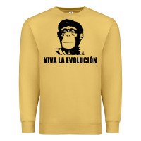 Antique Gold viva la evolucion Premium Sweatshirt - artisFamous