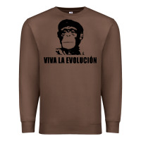 Chestnut viva la evolucion Premium Sweatshirt - artisFamous