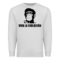 Dove Grey viva la evolucion Premium Sweatshirt - artisFamous