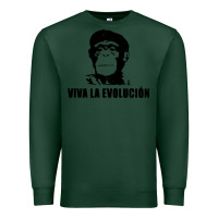 Sports Green viva la evolucion Premium Sweatshirt - artisFamous
