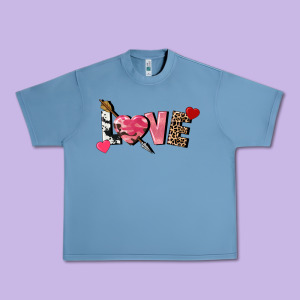 Love Valentine's Day Urban Heavy Tee Designed By Fadigitalartstudio