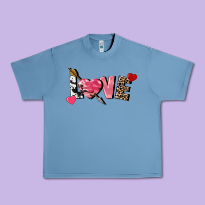 Love Valentine's Day Urban Heavy Tee Designed By Fadigitalartstudio