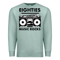 Seafoam eighties music rocks Premium Sweatshirt - artisFamous