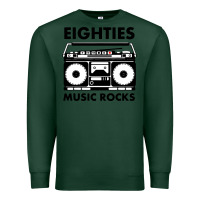 Sports Green eighties music rocks Premium Sweatshirt - artisFamous
