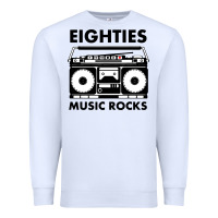 Eighties Music Rocks Premium Sweatshirt | Teevron