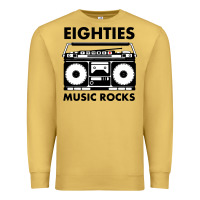 Antique Gold eighties music rocks Premium Sweatshirt - artisFamous