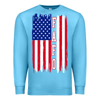 Ocean Blue fafo f4ck around and find out Premium Sweatshirt - artisFamous
