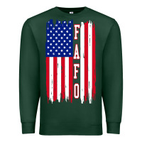 Sports Green fafo f4ck around and find out Premium Sweatshirt - artisFamous