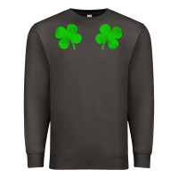 Smoke four leaf clover Premium Sweatshirt - artisFamous