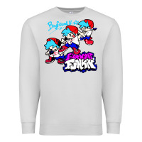 Dove Grey friday night funkin boyfriend Premium Sweatshirt - artisFamous