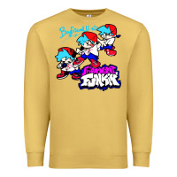 Antique Gold friday night funkin boyfriend Premium Sweatshirt - artisFamous