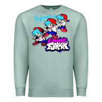 Seafoam friday night funkin boyfriend Premium Sweatshirt - artisFamous