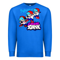True Royal friday night funkin boyfriend Premium Sweatshirt - artisFamous