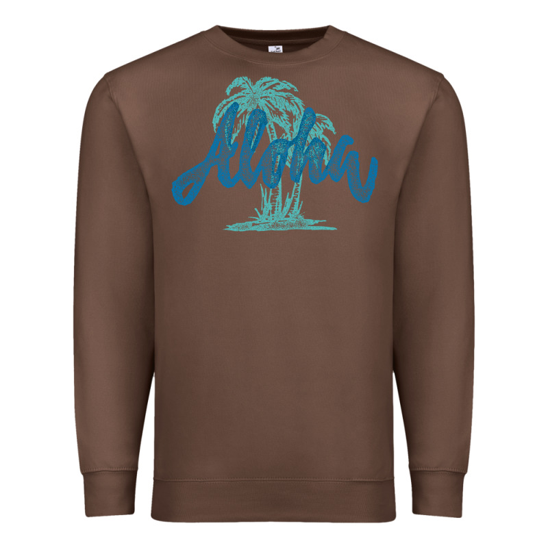 Hawaii Aloha Art Premium Sweatshirt by artisFamous | Teevron