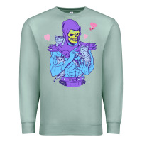 Seafoam skeletor's cat Premium Sweatshirt - artisFamous
