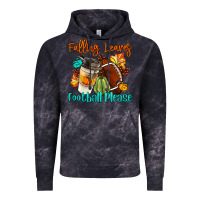 Cloud Black Falling Leaves Football Please Vintage Hoodie - LillyAllenDesigns