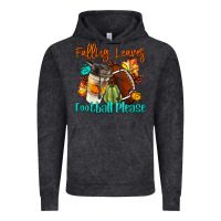 Vintage Black Falling Leaves Football Please Vintage Hoodie - LillyAllenDesigns