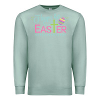 Seafoam happy easter Premium Sweatshirt - artisFamous