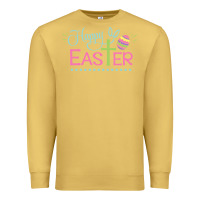 Antique Gold happy easter Premium Sweatshirt - artisFamous