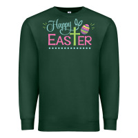 Sports Green happy easter Premium Sweatshirt - artisFamous