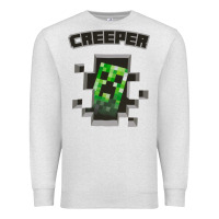 Oatmeal Heather creeper Premium Sweatshirt - artisFamous