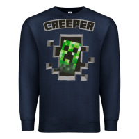 Navy creeper Premium Sweatshirt - artisFamous