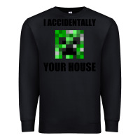 Black creeper meme Premium Sweatshirt - artisFamous
