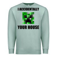 Seafoam creeper meme Premium Sweatshirt - artisFamous
