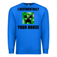 True Royal creeper meme Premium Sweatshirt - artisFamous